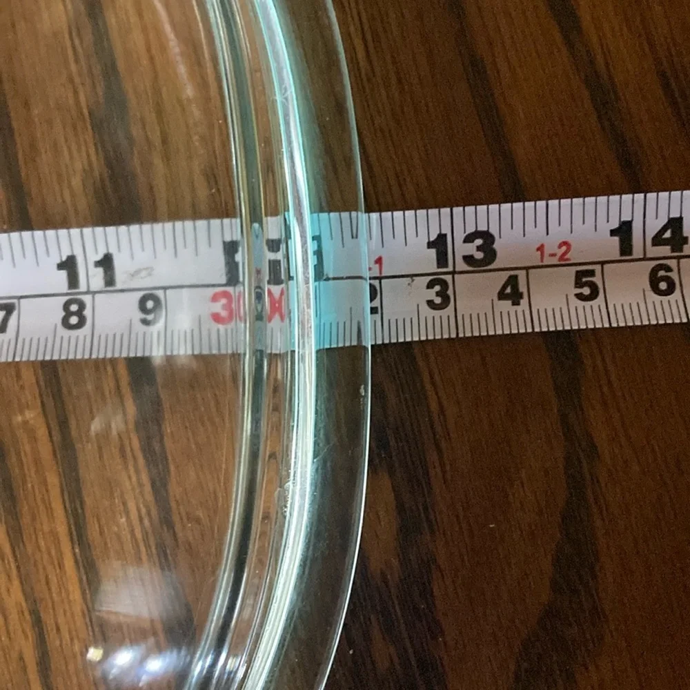 Corningware Pyrex rectangular glass replacement lid for roaster F-14-C
